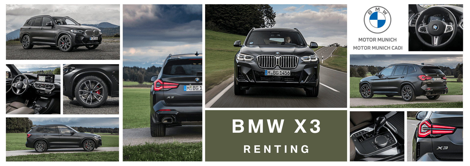BMW X3 renting q4