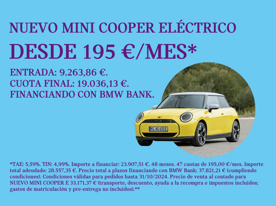 NUEVO MINI COOPER ELÉCTRICO